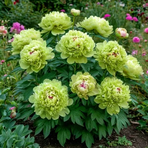 Пион Зеленые Бобы купить по цене от 610р. в интернет-магазине «Посадика» с доставкой почтой в в Павловске и по всей России – [изображение №1].